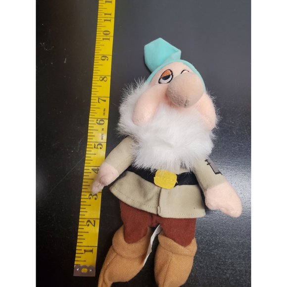 9 Inch Disney Sleepy Bean Bag Plush from Snow White and the Seven Dwarfs - Picture 6 of 8